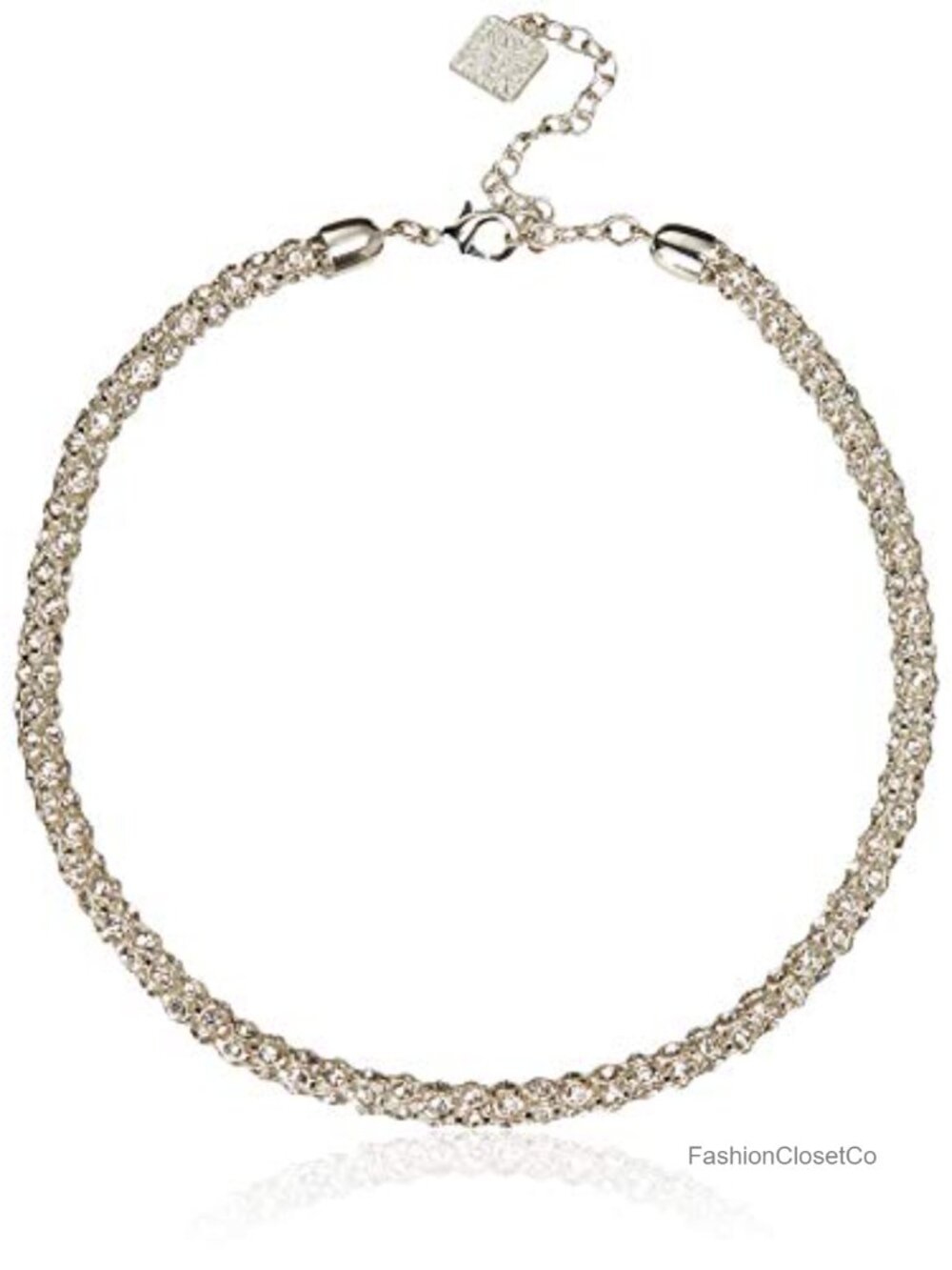 Anne Klein Women's Collar Chain Necklace Statement Fashion Jewelry with